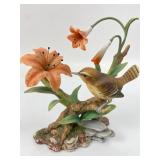 Homco Field Wren Masterpiece Porcelain Figurine