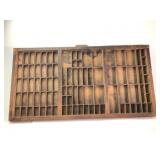 Hamilton Mfg Co Wood Printerï¿½s Tray