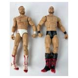 Wrestler Action Figures With Red & Black Boots