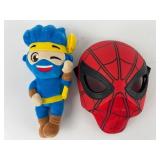 WCT Ninja Plush & Spider-Man Mask