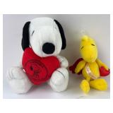 Peanuts Snoopy & Woodstock Plush Figures