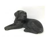 Sandicast Black Lab Dog Sculpture By S. Brue