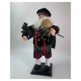 Scottish Santa With Bagpipes & Dog 18ï¿½ï¿½