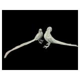 Heavy Metal Bird Sculptures, 13ï¿½ï¿½ & 15ï¿½ï¿½ Long