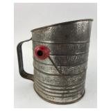 Bromwellï¿½s Measuring Sifter With Red Knob
