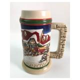Budweiser 1998 Grantï¿½s Farm Holiday Stein