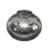 Clear Round Glass Vase
