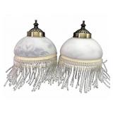 Frosted Glass Lamp Shades 5 3/4"