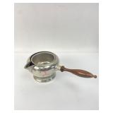 Queen Art Pewter Pot & Cups Set