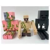 Minecraft Action Figures Set Of 3