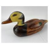 16ï¿½ï¿½ long Hand-Painted Wooden Duck Decoy