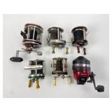 Fishing Reels Including Zebco & Shakespeare