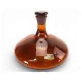 MCM Hand Blown Glass Decanter & Stopper