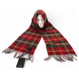 NWT Kiltane Of Scotland 100% Cashmere Scarf