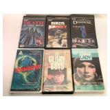6 Prism VHS Tapes In Clamshell Cases