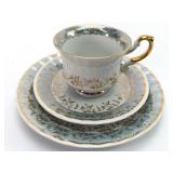 Fena Porzellan 3pc Tea Cup & Plate Set