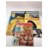 Photoplay Magazines 1954-1961 Lot Of 5