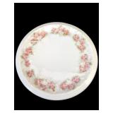 Porcelain Plate With Floral Design