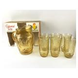 Rare Original Box Anchor Hocking Colonial Tulip Be