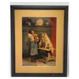 H Anton Dieffenbach Paris 1867 Framed Print