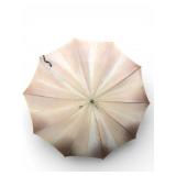 Vtg Umbrella W/Bakelite Handle & 10 Spoke Frame