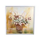 MCM Signed Kearns Floral Still Life Painting