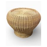 Wicker Rattan Bamboo Bolla Side Table