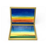 2 Watercolor Paintings From Tom Althouse Estate