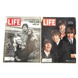 Beatles LIFE Magazine Covers 1964 & 1969