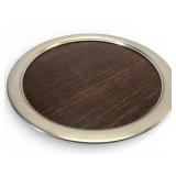 Royal Holland KDM Pewter & Wood Tray