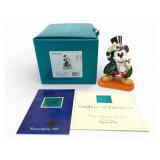 Disney Magician Mickey Figurine With Box