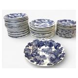 43pc Quadrifoglio Ceramica La Primula Dinnerware S