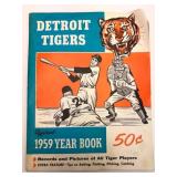 Detroit Tigers 1959 Official Year Book