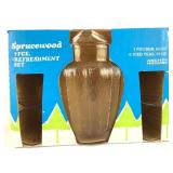 Rare NOS Boxes1970ï¿½s Anchor Hocking Sprucewood Set