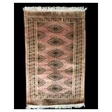 Vtg 1970 Pakistan Oriental Rug 55ï¿½32 Inches