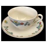 Vtg Pareek Johnson Bros Tea Cup & Saucer Set