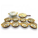 Stangl Pottery Tulip 10pc Set