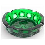 MCM Czechoslovakian Emerald Green Ashtray