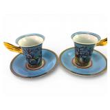 Versace Les Tresors De La Mer Cups & Saucers
