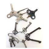 Vintage Skeleton & Clock Keys