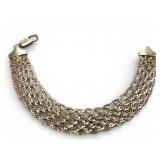 Italy Sterling 925 Braided Bracelet