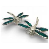 Billy Joe Dragonfly Pewter & Glass Shakers