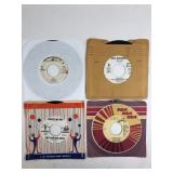 8 Assorted Promo Not For Sale 45 RPM Records