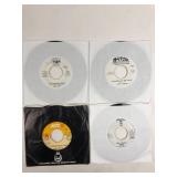 8 Assorted Promotional 45 RPM Records