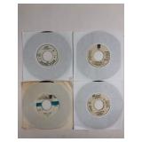 8 Assorted Promotional Not For Sale 45 RPM Records