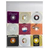 9 Assorted 45 RPM Records From Various Labels