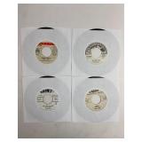8 Assorted Promotional Not For Sale 45 RPM Records