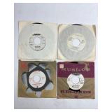 8 Assorted Promotional 45 RPM Records