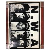N.W.A Poster Featuring Ice Cube, Dr. Dre & More