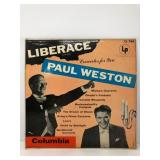 Liberace & Paul Weston Columbia LP CL 744